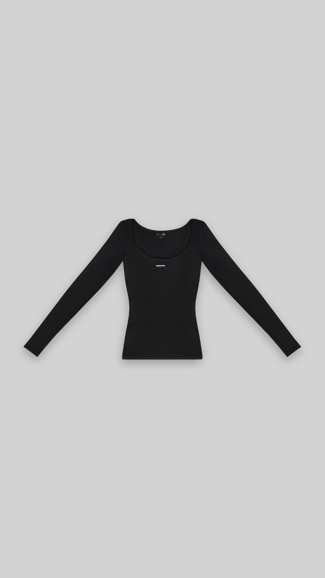 BASICS BOATNECK TOP (BLACK)