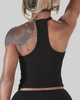 BASICS RIBBED BEATER (ONYX)