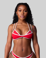 JERSEY SHORE BIKINI TOP (RED) thumbnail 1