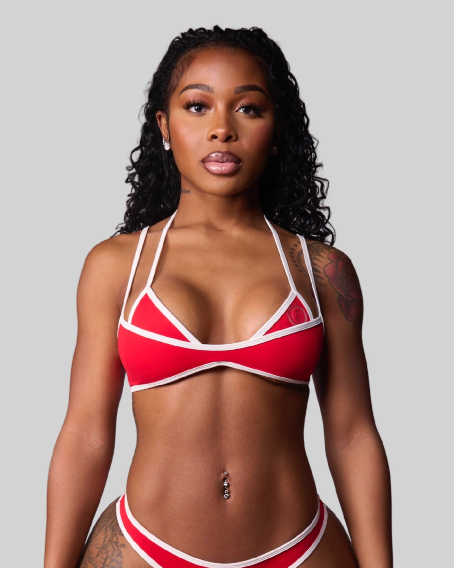 JERSEY SHORE BIKINI TOP (RED)