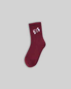 COMFORT SOCKS (BURGUNDY)