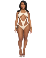 ZUMA CUT OUT MONOKINI (IVORY)