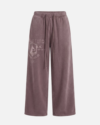 AIR-FORCE OVERSIZED SWEATS (BROWN)