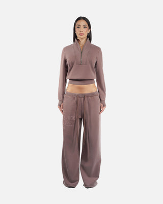 AIR-FORCE OVERSIZED SWEATS (BROWN)