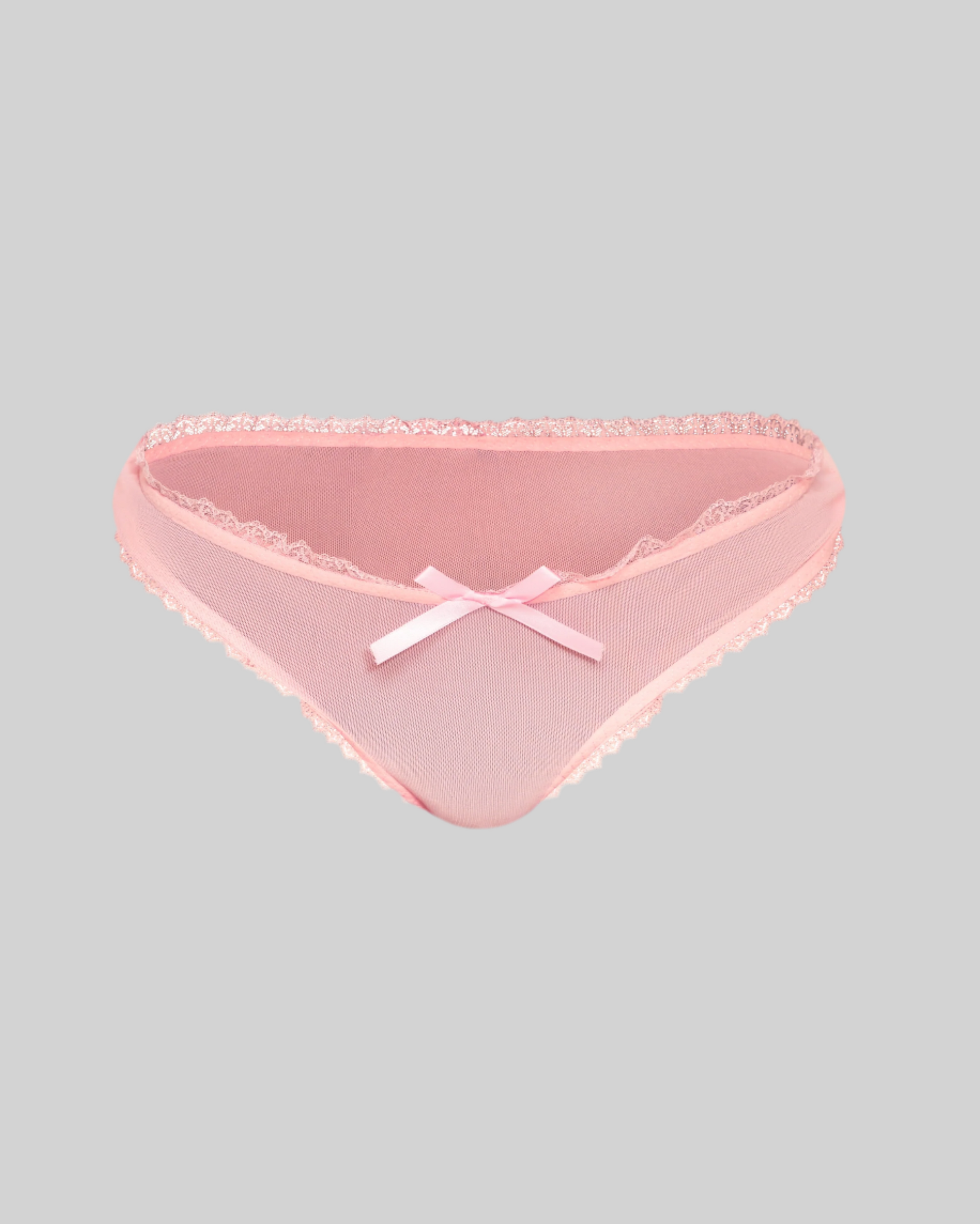 LOVE ME NOT MESH PANTY (BABY PINK)