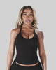 BASICS RIBBED BEATER (ONYX)