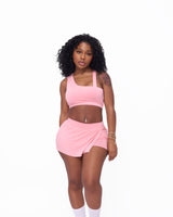 WM GYM MINI SKORT (PINK)