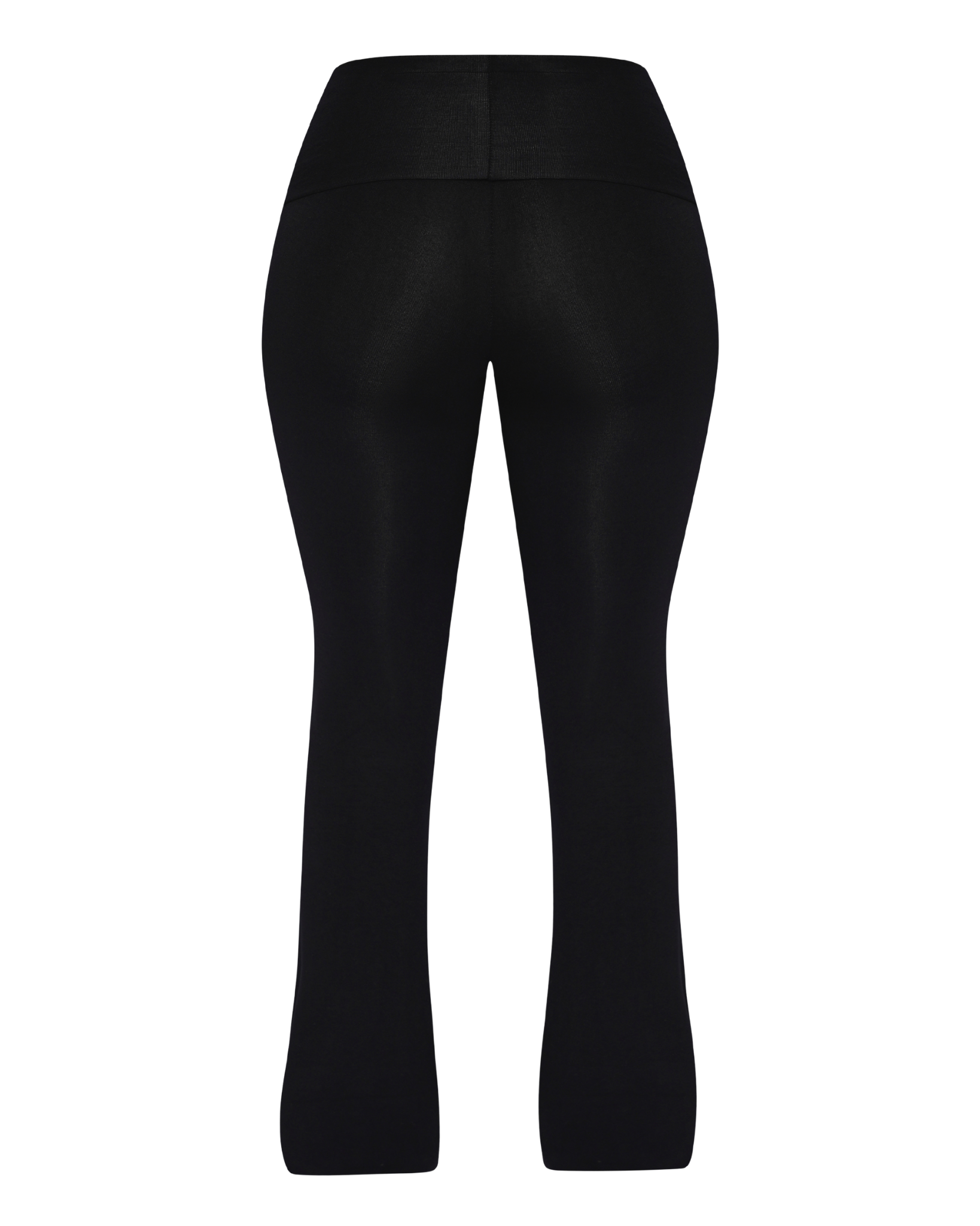 3.0 SEAMLESS FOLD OVER PANTS (BLACK)