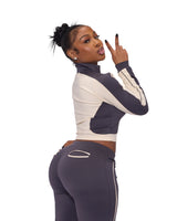 7VARSITY TRACK PANTS (NAVY)