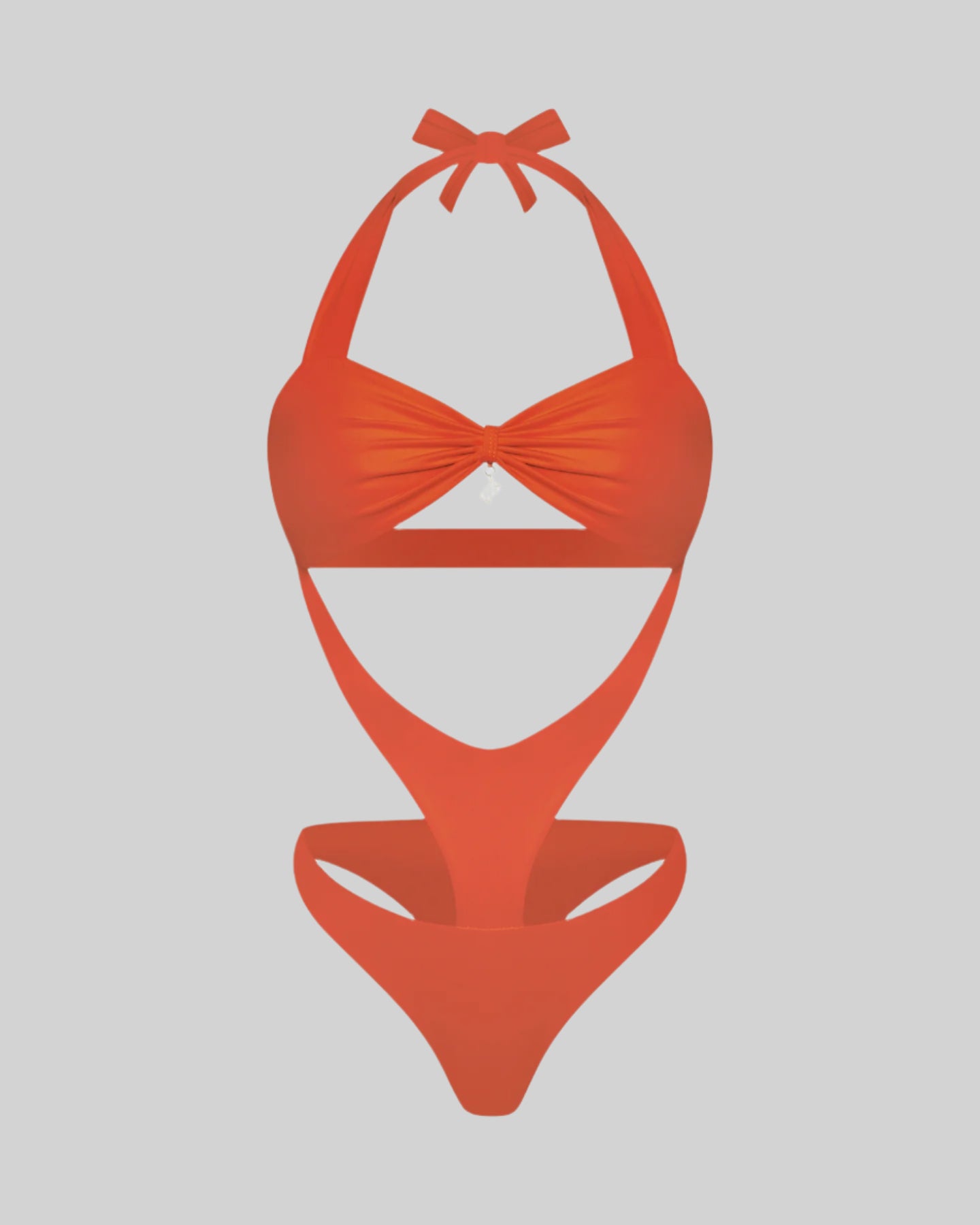 ZUMA CUT OUT MONOKINI (BURNT ORANGE)