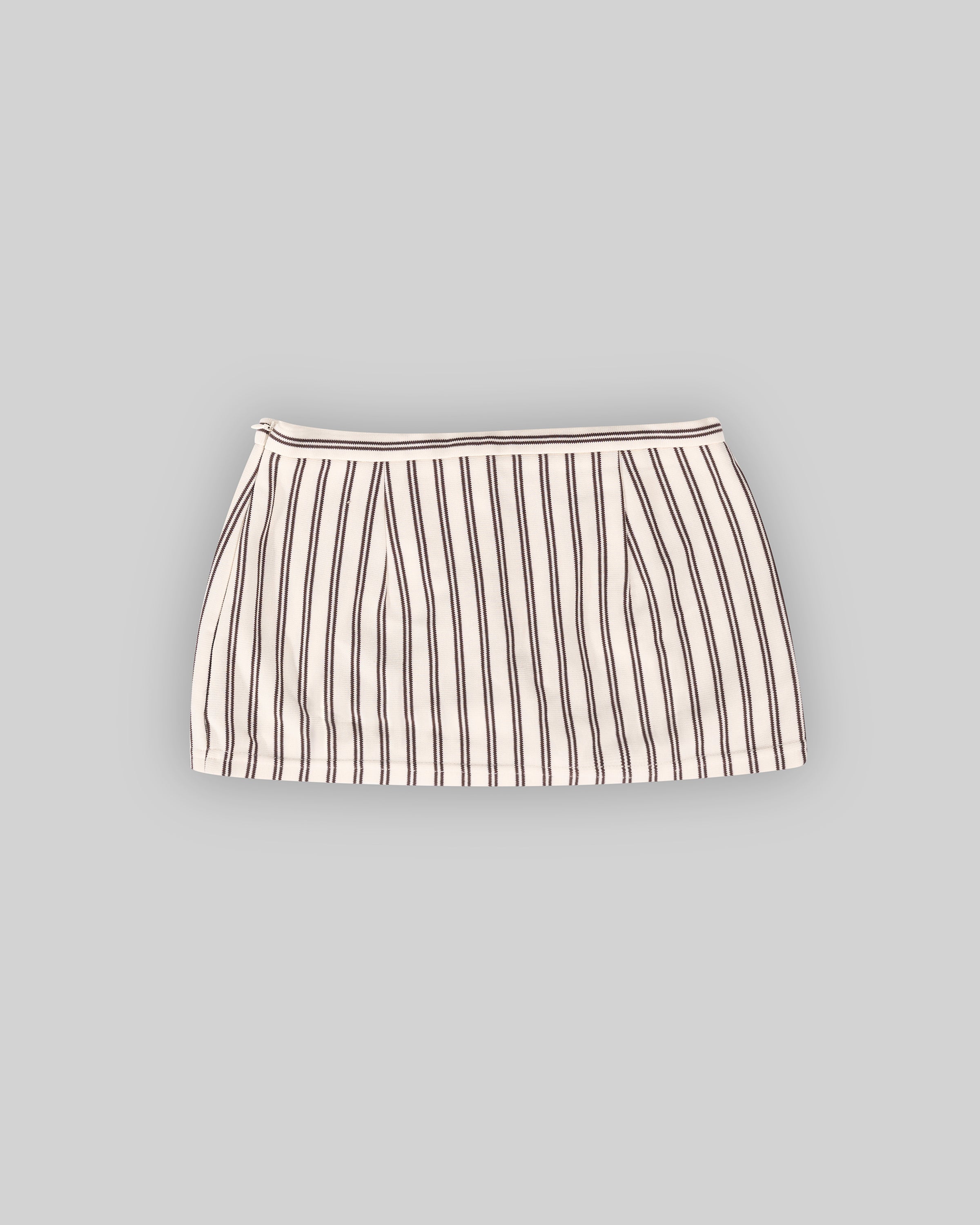 VERY MINI STRIPED SKORT (VANILLA)