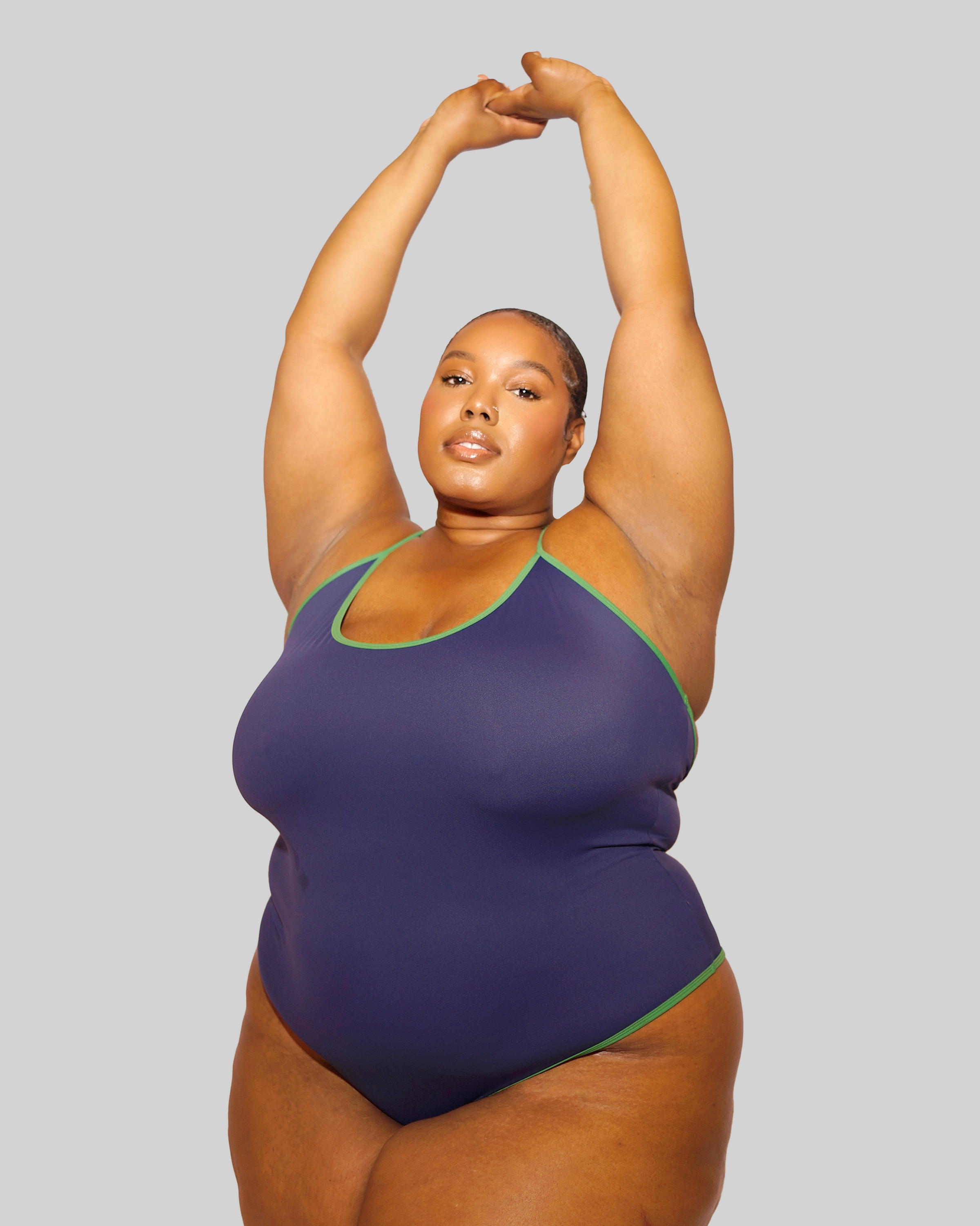 SCUBA HALTER ONE-PIECE SWIM