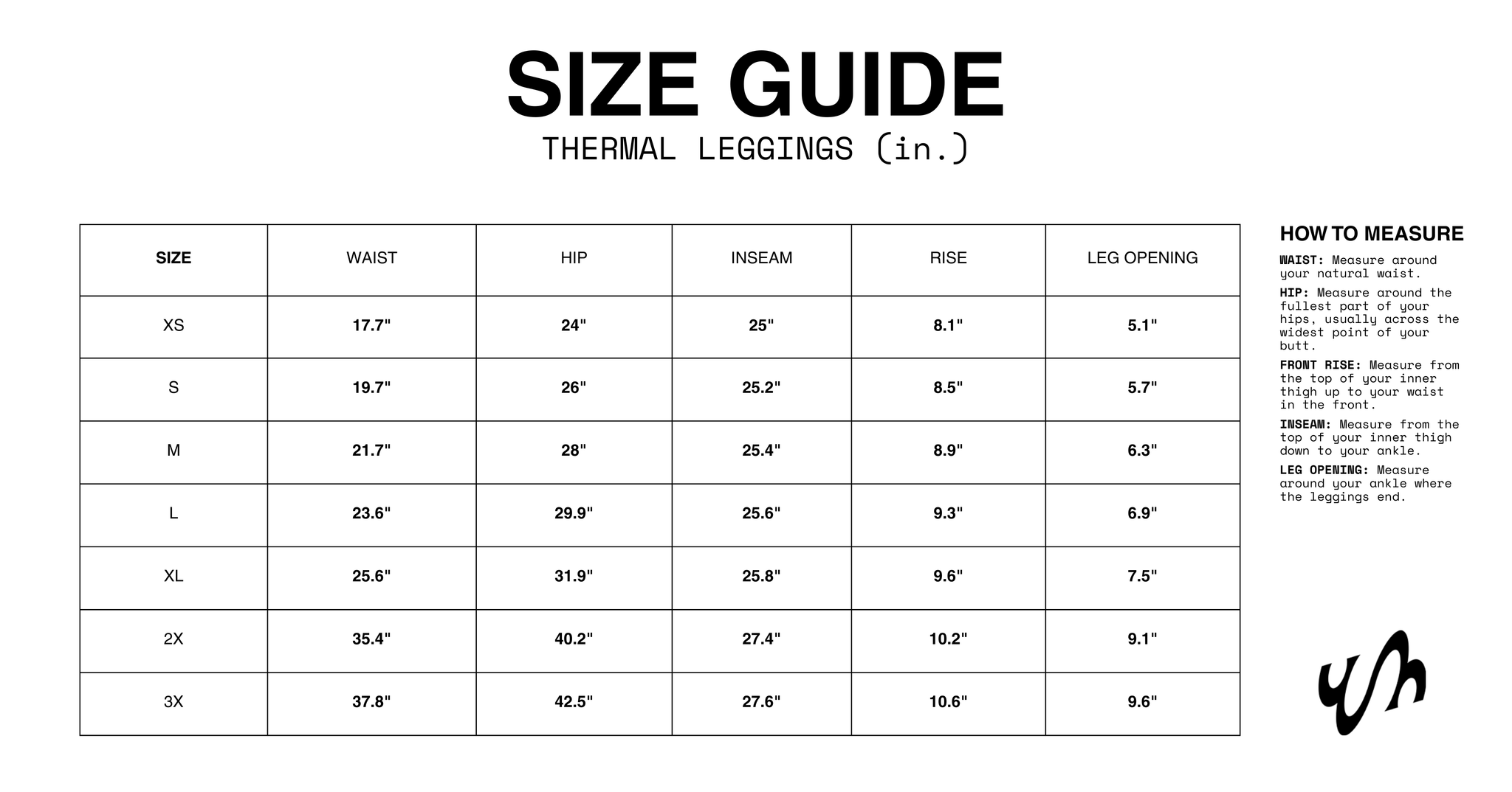 SIZE GUIDE