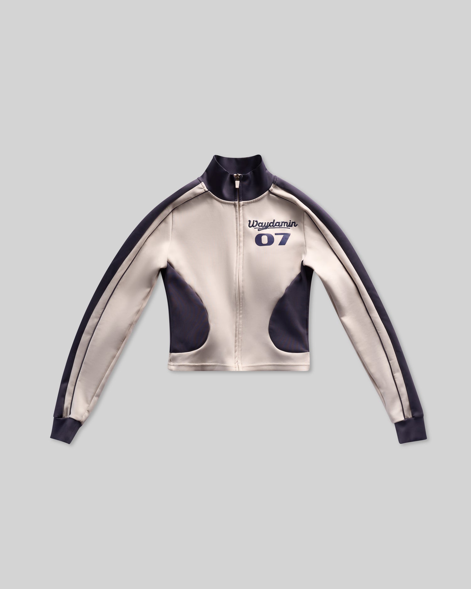 7VARSITY TRACK JACKET (NAVY)